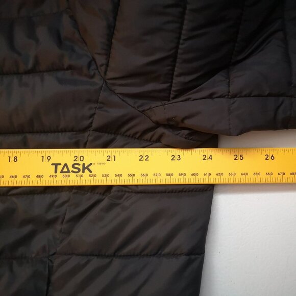 Old Navy Active Ladies Black Lightweight Full Zip Puffy Jacket - Picture 5 of 10